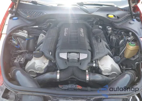 2010 Porsche Panamera Turbo из США, поврежденный, VIN WP0AC2A76AL091598